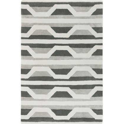 Hand Tufted Hexad Hand Tufted Hexad