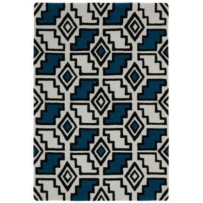Hand Tufted Kya Nordic Blue Hand Tufted Kya Nordic Blue