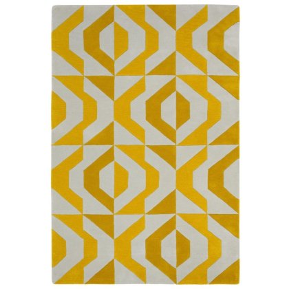Hand Tufted Pitch Yellow Hand Tufted Pitch Yellow