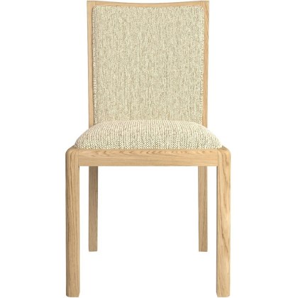 Malmo Upholstered Back Chair Natural Fabric Malmo Upholstered Back Chair Natural Fabric
