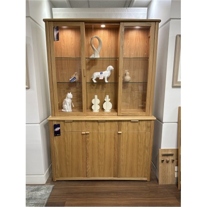 Clearance - Dining Albury 3 Door Sideboard and Display Top Clearance - Dining Albury 3 Door Sideboard and Display Top