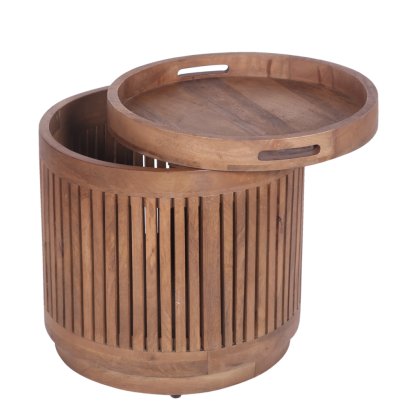 Mango Wood Collection Side Table