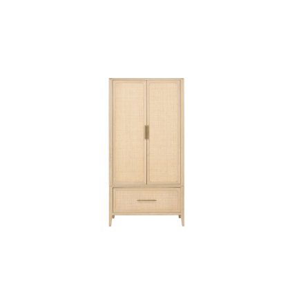 Katerina 2 Door I Drawer Wardrobe Katerina 2 Door I Drawer Wardrobe