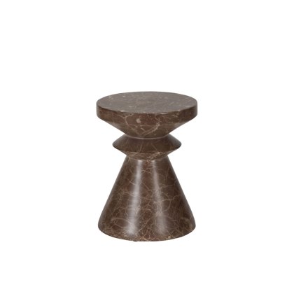 Arezzo Chess Lamp Table Brown Arezzo Chess Lamp Table Brown