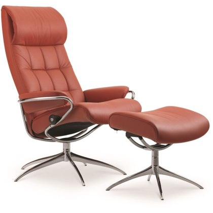 London Star Chair & Stool with Headrest & High Base London Star Chair & Stool with Headrest & High Base