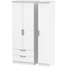 Galahad Tall Triple 2 Drawer Robe Galahad Tall Triple 2 Drawer Robe