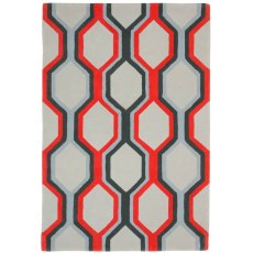 Hand Tufted Honey Coral Hand Tufted Honey Coral