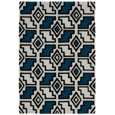 Hand Tufted Kya Nordic Blue Hand Tufted Kya Nordic Blue