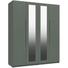 Salvington 4 Door Robe with 2 Mirrors