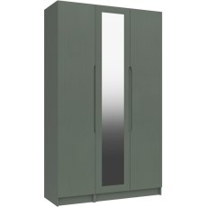 Salvington Tall 3 Door Robe with Mirror - (FLAT PACK) requires assembly