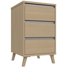 Trotton 3 Drawer Bedside Chest