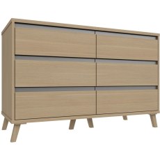 Trotton 3 Drawer Double Chest
