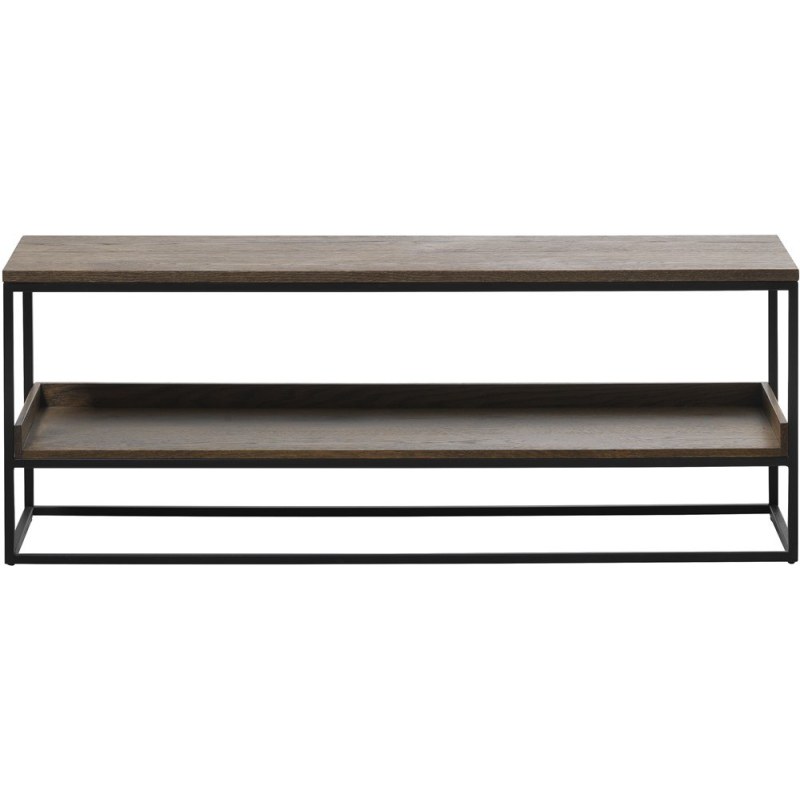 Remi Smoked Oak Bench 120cm Remi Smoked Oak Bench 120cm