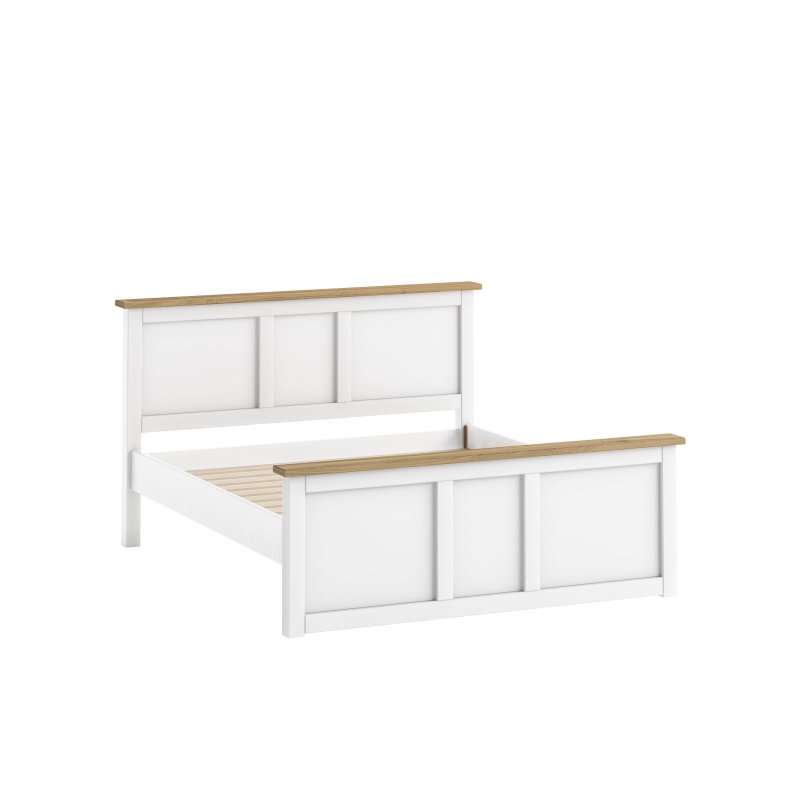 Modo Bedroom Double Panel Bed - High Foot End Modo Bedroom Double Panel Bed - High Foot End