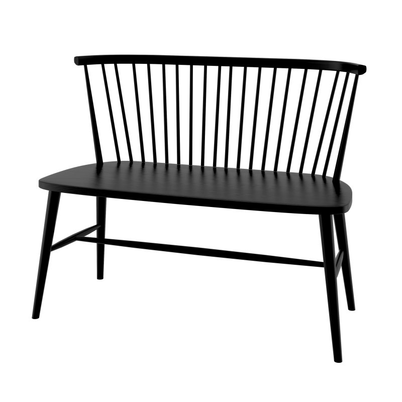 Garda Dining Bench Black Beech Garda Dining Bench Black Beech