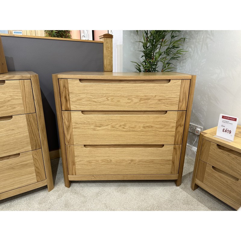 Clearance - Lundin 3 Drawer Chest Clearance - Lundin 3 Drawer Chest