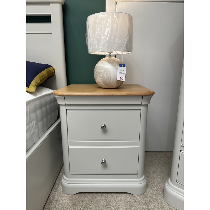 Clearance - Cromwell 2 Drawer Bedside Clearance - Cromwell 2 Drawer Bedside