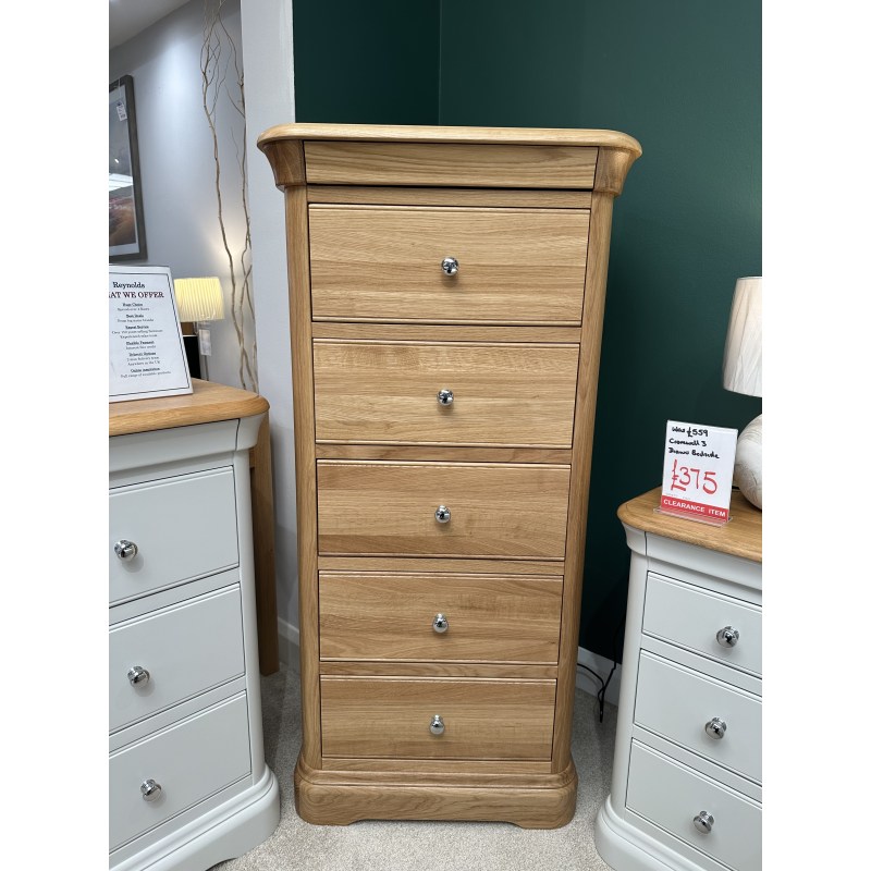 Clearance - Lamont 5 Drawer Tall Chest Clearance - Lamont 5 Drawer Tall Chest