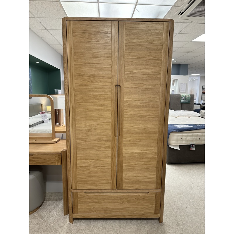 Clearance - Lundin Wardrobe with Drawer Clearance - Lundin Wardrobe with Drawer