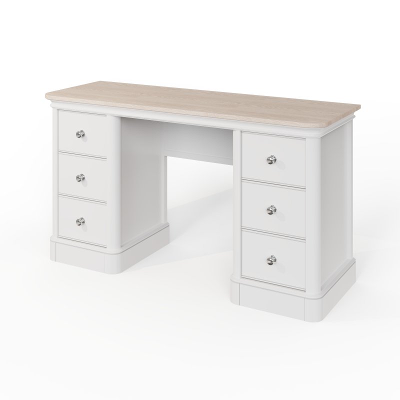 Chartwell Bedroom Double Pedestal Dressing Table Chartwell Bedroom Double Pedestal Dressing Table