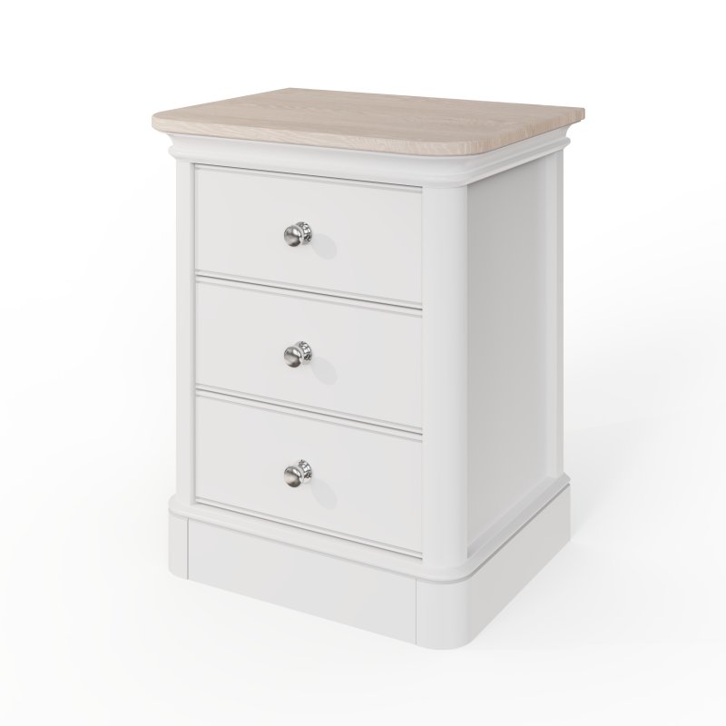 Chartwell Bedroom Large 3 Drawer Bedside Chartwell Bedroom Large 3 Drawer Bedside