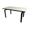 Hunston Table L120/200cm White Ceramic