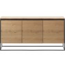 Remi Natural Oak Sideboard 3 Section