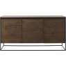 Remi Smoked Oak Sideboard 3 Section Remi Smoked Oak Sideboard 3 Section